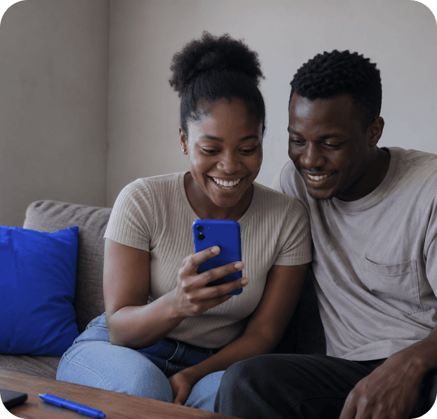 Customers checking a LendGo loan application